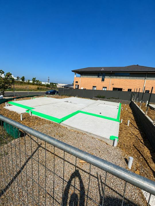 Perimeter barrier on a new build in a Sydney estate